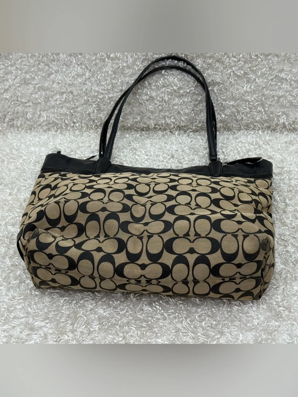 Coach canvas monogram